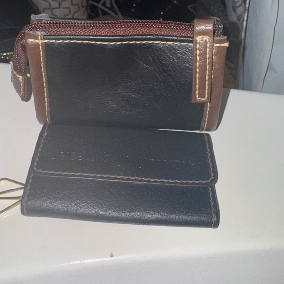 Vintage Leather Mannini by Master" 6 key fold snap closure wallet made in Italy - Picture 13 of 13